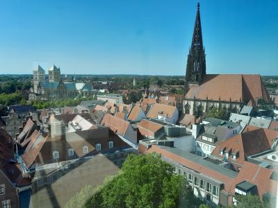 Blick über die Dächer von Münster Blick über die Dächer von Münster